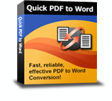 Quick PDF to Word screenshot